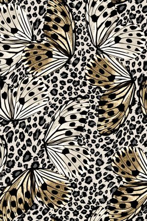 豹纹印花华亿平台图片