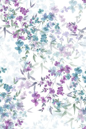 水彩印花华亿平台图片