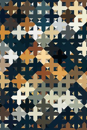 几何印花华亿平台图片