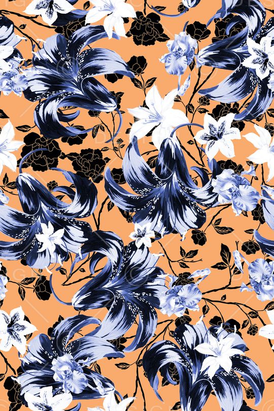 连衣裙印花华亿平台图片