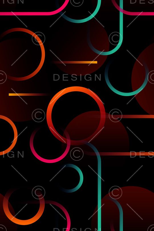 几何印花华亿平台图片