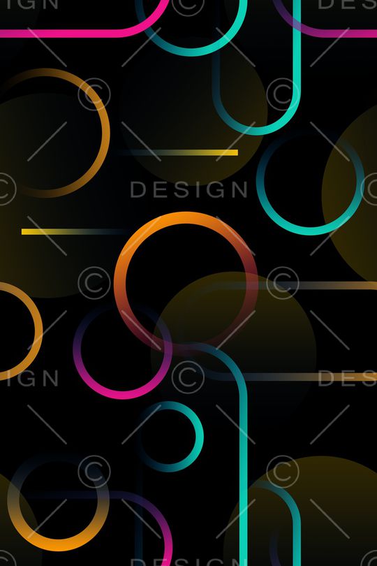 几何印花华亿平台图片