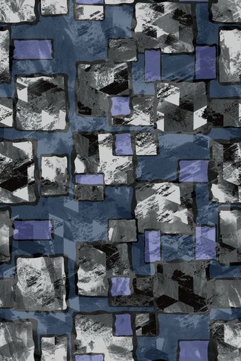 几何印花华亿平台图片