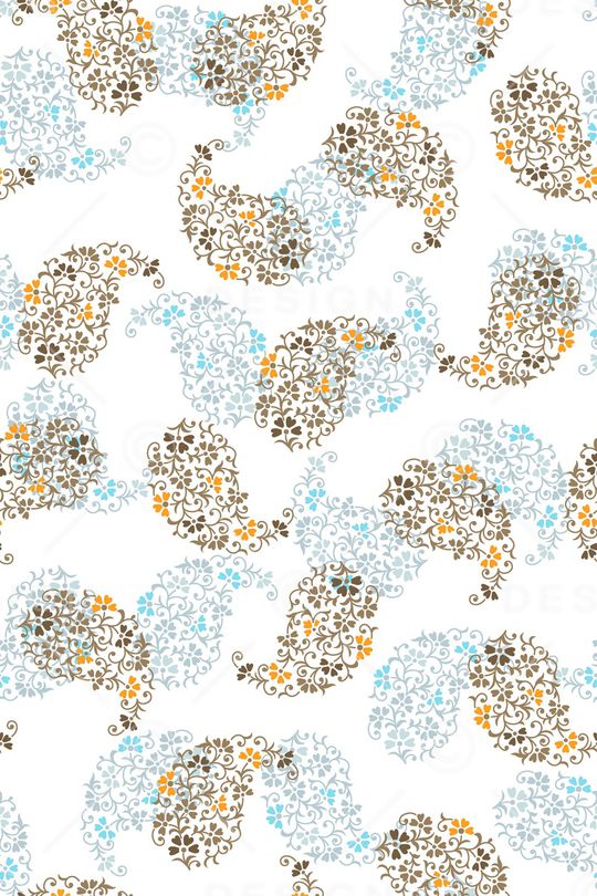 佩斯利印花华亿平台图片