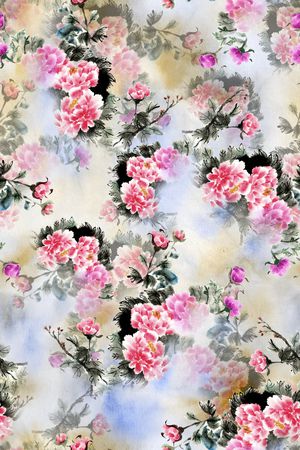 绿植树叶印花华亿平台图片