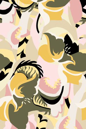 几何印花华亿平台图片