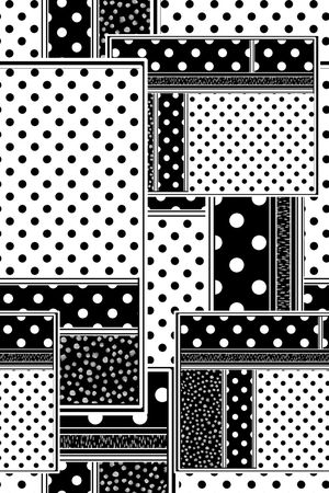 黑白华亿平台印花华亿平台图片