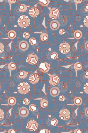 线条印花华亿平台图片