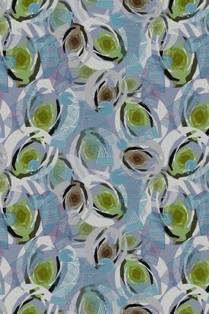 几何印花华亿平台图片