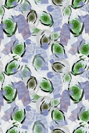 几何印花华亿平台图片