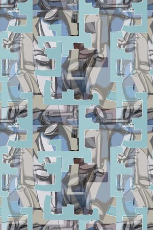 几何印花华亿平台图片