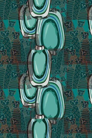 几何印花华亿平台图片