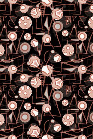 线条印花华亿平台图片