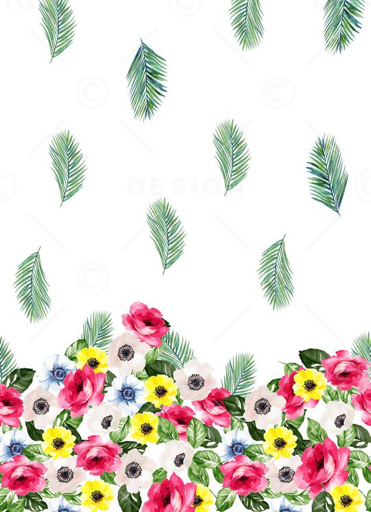 水彩印花华亿平台图片