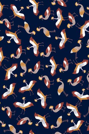 鸟印花华亿平台图片