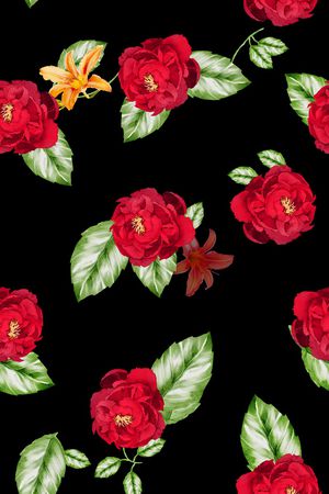 水彩印花华亿平台图片