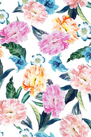 水彩印花华亿平台图片