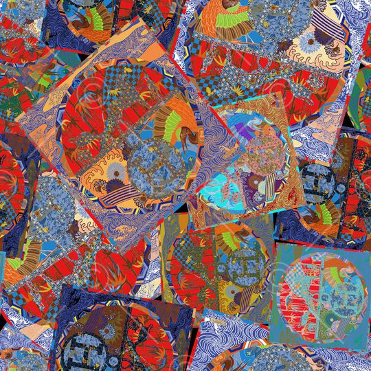 男装满版花印花华亿平台图片