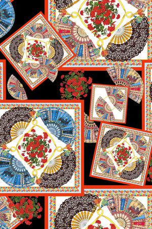 男装满版花印花华亿平台图片