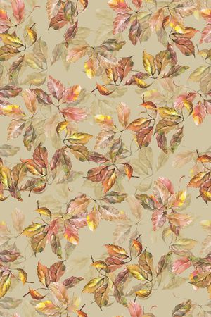 绿植树叶印花华亿平台图片