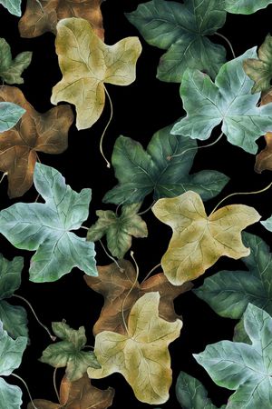 绿植树叶印花华亿平台图片