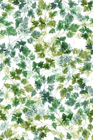 绿植树叶印花华亿平台图片