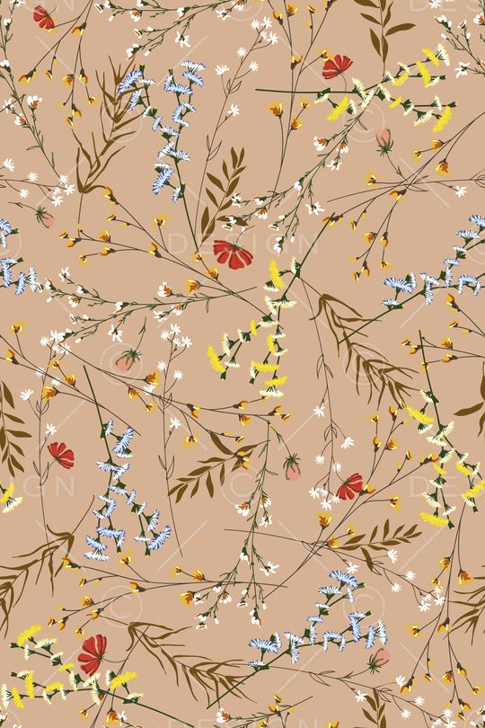 植物印花华亿平台图片