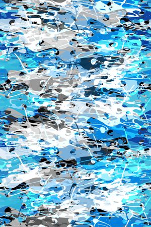 抽象男装印花华亿平台图片