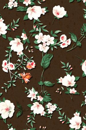 绿植树叶印花华亿平台图片