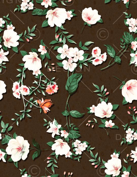 绿植树叶印花华亿平台图片