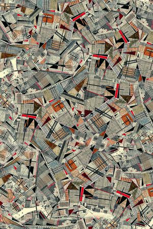 几何印花华亿平台图片