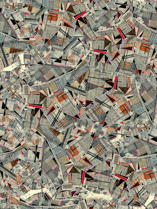 几何印花华亿平台图片