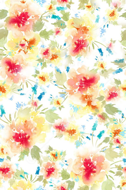 水彩印花华亿平台图片