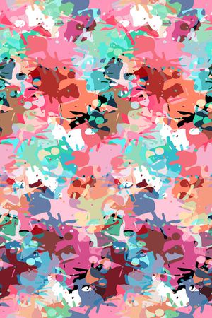 抽象男装印花华亿平台图片