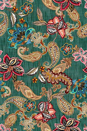 民族风印花华亿平台图片