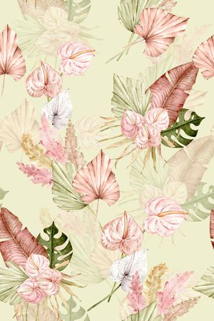 小清新印花华亿平台图片