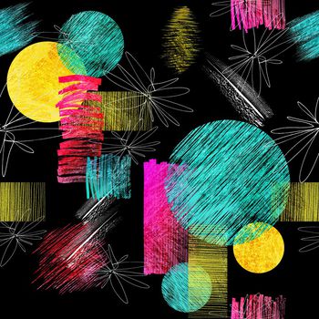 几何印花华亿平台图片