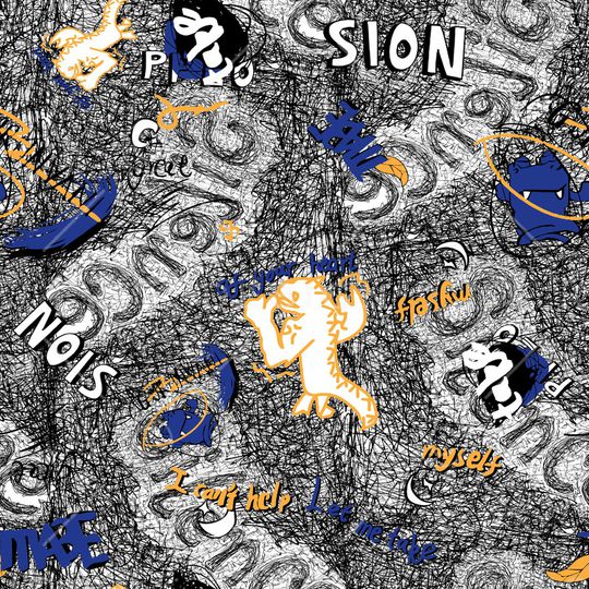 字母印花华亿平台图片