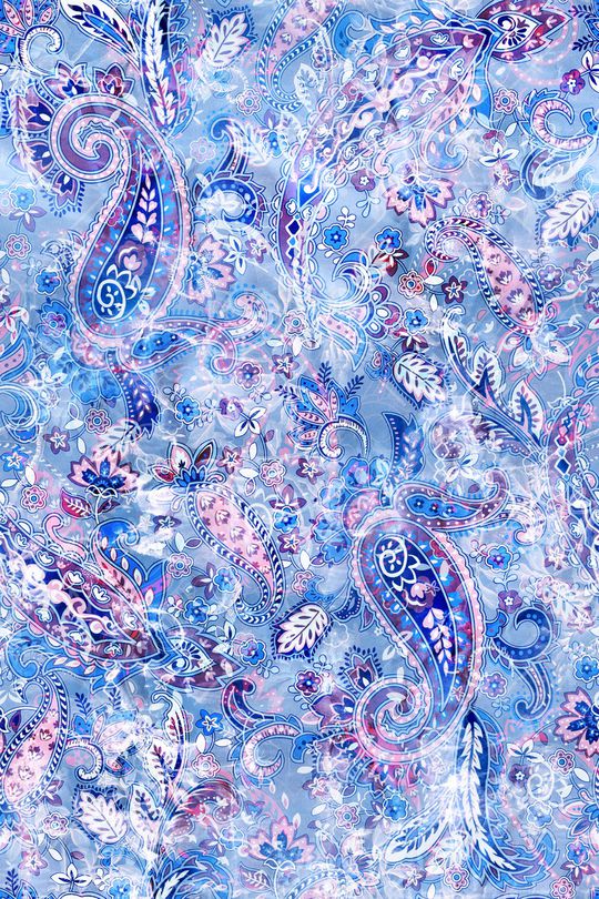 民族花卉印花华亿平台图片