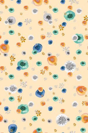 小清新印花华亿平台图片