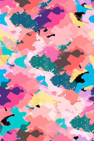 抽象男装印花华亿平台图片