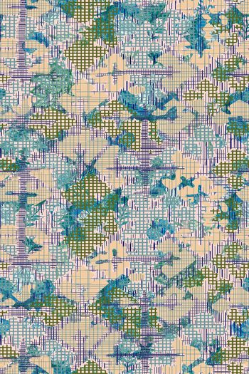 几何印花华亿平台图片