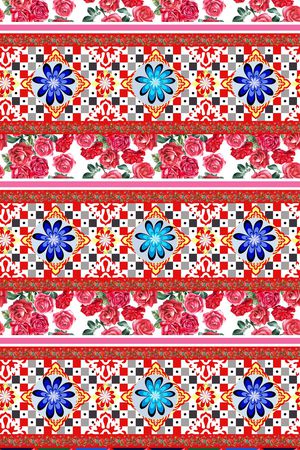 民族风印花华亿平台图片