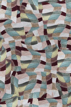 几何印花华亿平台图片