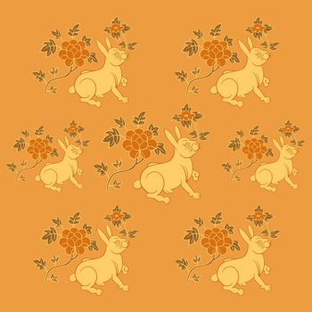 动物花卉印花华亿平台图片