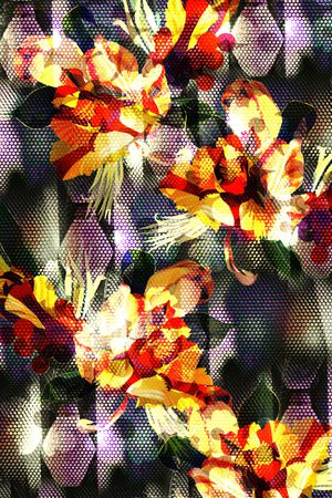 数码定位花印花华亿平台图片