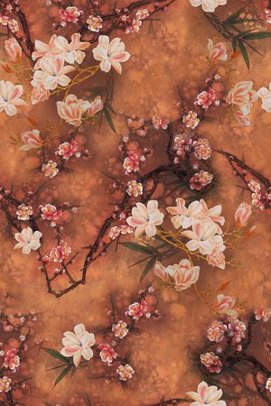 中国风印花华亿平台图片