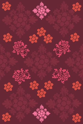 传统纹样印花华亿平台图片