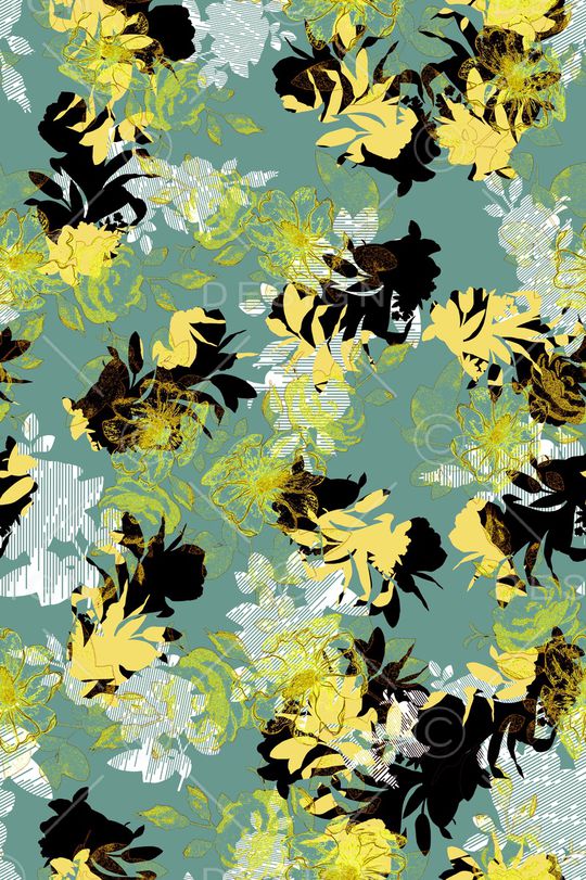 线条印花华亿平台图片