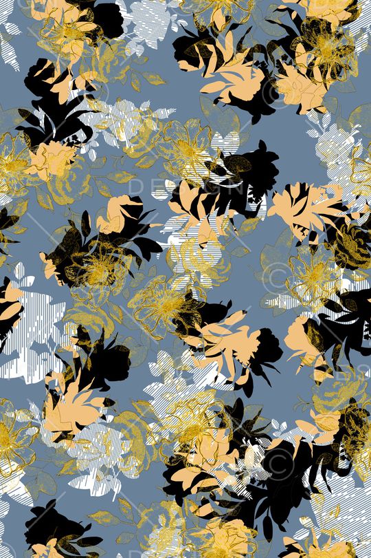 线条印花华亿平台图片